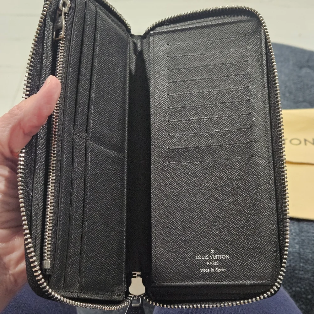 Louis Vuitton Damier Graphite Gray Wallet